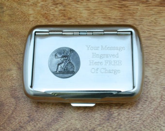 personalised photo tobacco tin Unique Personalised Photo Tobacco Tin With Smoking Products, Your  Image/photo Printed on the Tin - Family, Pets, Cars Etc