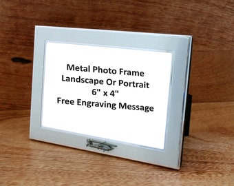 Helicopters & Rotors Photo Frame Metal 6x4" L or P Free engraving  Chinook Apache Tour Gift mf