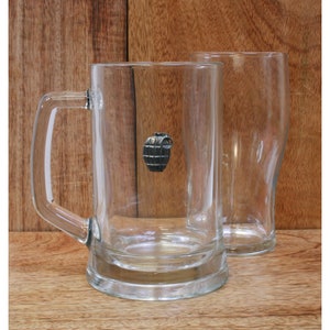 Army Pint Glass Lager Glass Ale Glass Tankard Or Tulip Soldier Tank Artillery Father&#39;s Day Gift gt
