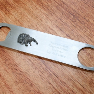 Game Schieten Flesopener Rvs Bar Tool Obers Vriend Gepersonaliseerde Gratis Graveercartridge Labrador Spaniël Verjaardagscadeau bb