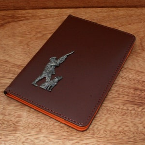 Cartera para licencia de armas de fuego o certificado de escopeta de diseño grande de Shooter and Dog, 330 ch