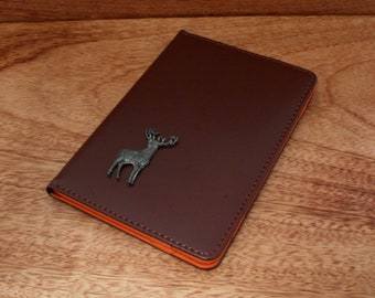 Personalised Standing Stag Design Shotgun Certificate Holder or Firearms Licence Wallet 348 ch