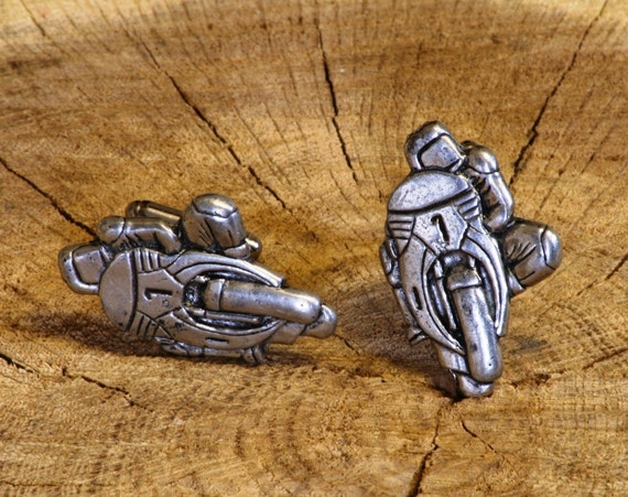 Formula 1 Cufflinks Pewter Made in UK Gift Boxed or Pouched QUANTITY DISCOUNT 