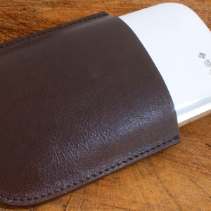 English Pewter 4 oz Kidney Hip Flask In Brown Leather Pouch Father&#39;s Day Gift Personalised Free Engraving pf