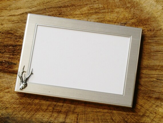 Roe Antler Wooden Photo Frame 6 x 4 Landscape or Portrait Hunting Gift Roe Antler Wooden Photo Frame 6 x 4 Landscape or Portrait Hunting Gift