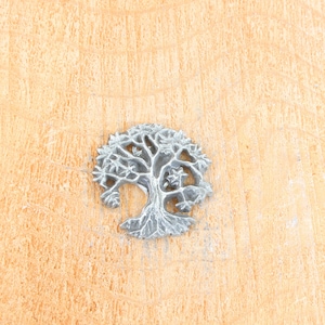 Tree Of Life English Pewter Pin Lapel Brooch Badge Father&#39;s Day Gift 515 pm