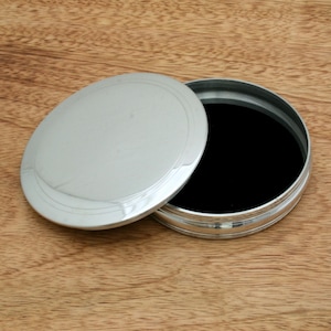 Personalised English Pewter Jewellery Trinket Round Pill Box Gift ppb