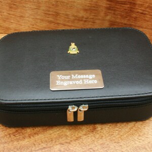 Marines Marines Reisen Schmuckschatulle Ringe Lagerung Personalisierte Kostenlose Gravur Militär Vatertagsgeschenk tj