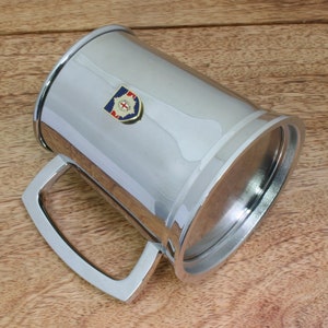 Scottish Regiments Metal Tankard Drinking Mug Personalised Free Engraving Military Father&#39;s Day Gift td