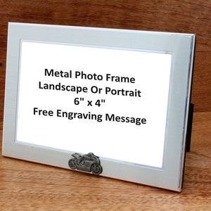 Motorbike #2 Photo Picture Frame   Father's Day Gift Landscape Or Portrait 245 MF