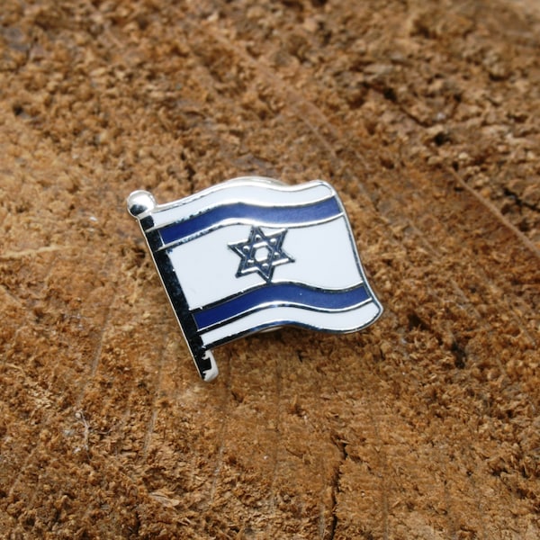 Israel Flag Enamel Pin Lapel Brooch Badge Fathers Day Gift 605