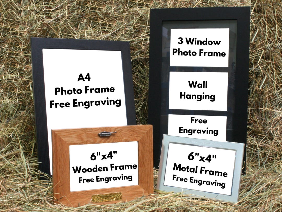 Tank Frame Set Army Tanks Personalised Wood or Metal Picture Frame - 4