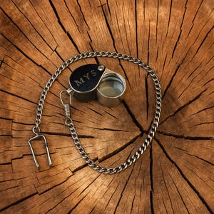 Personalised Magnifying Loupe – Free Engraving | Gift for Jewellers, Stamp Collectors, Antique Hunters | Father&#39;s Day Gift