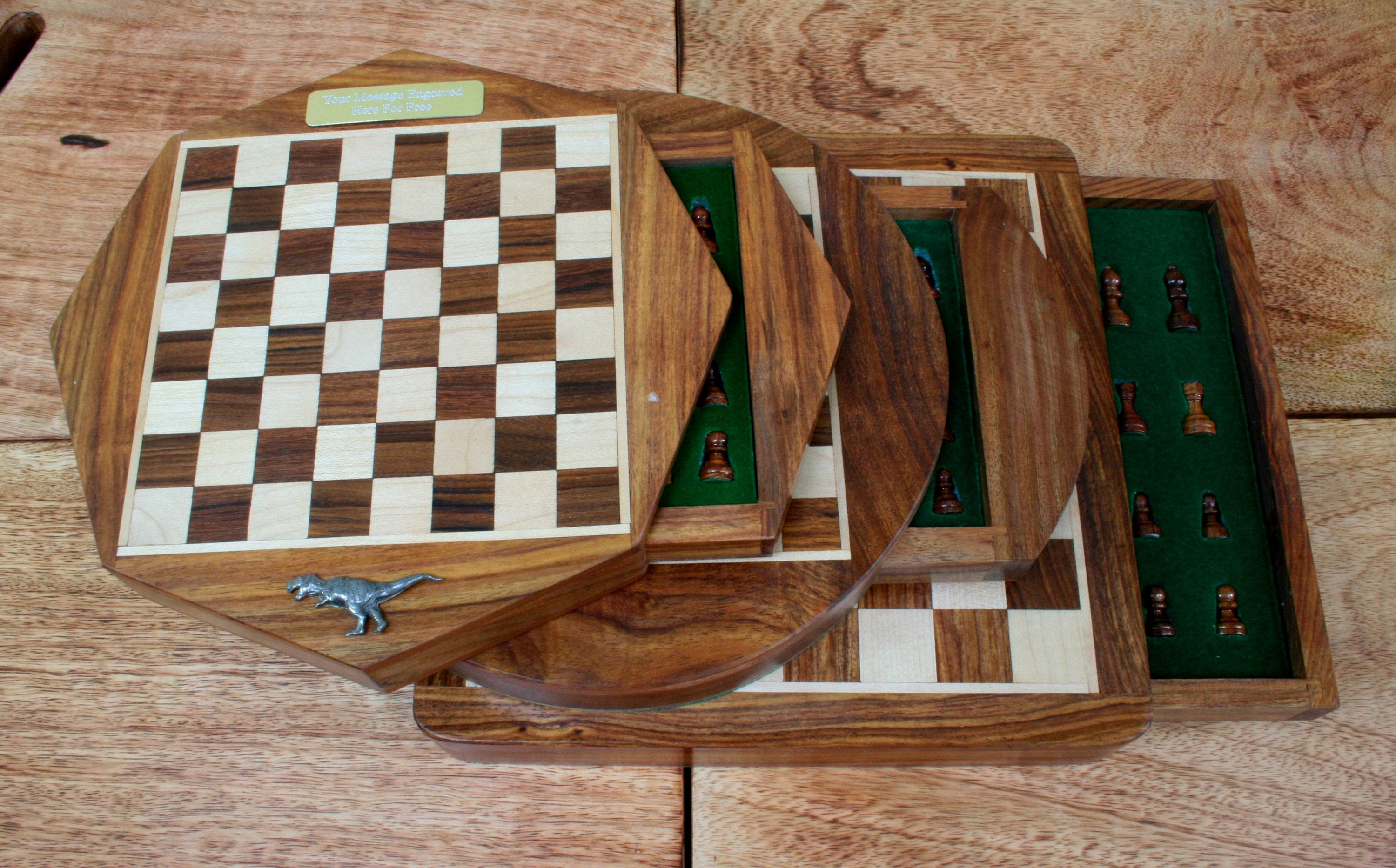 CE Wooden chess board – chess-evolution