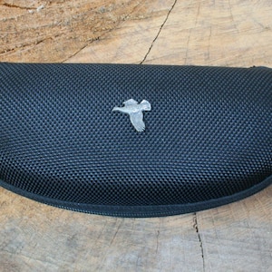 Game Birds Canvas Glasses Case Black Soft Case Sports Father&#39;s Day Gift Personalised Free Engraving  Pheasant Partridge Father&#39;s Day Gift cg