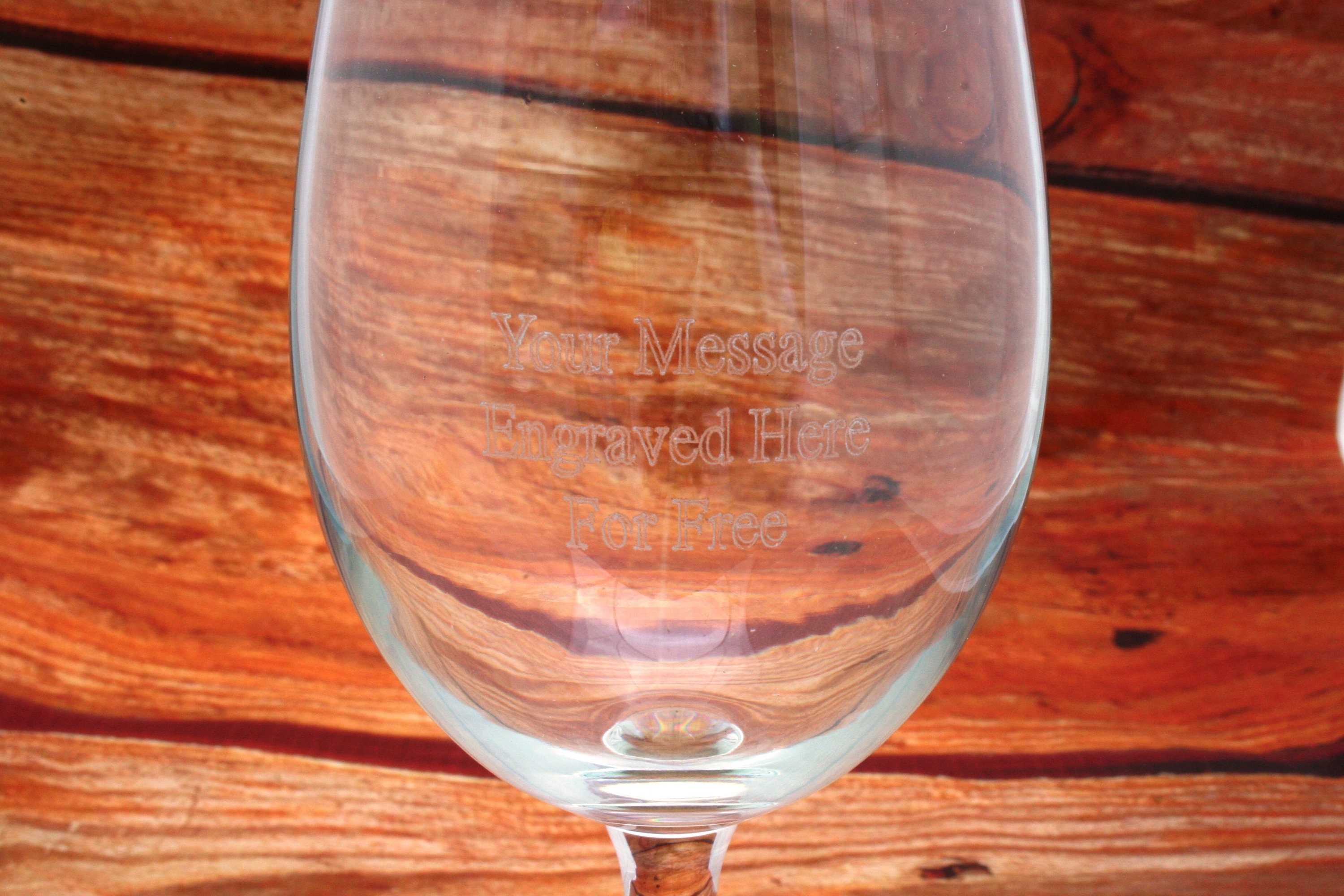 Inclu... Personalised Engraved Glass Rugby Gift with Rugby Image on Wine Goblet 