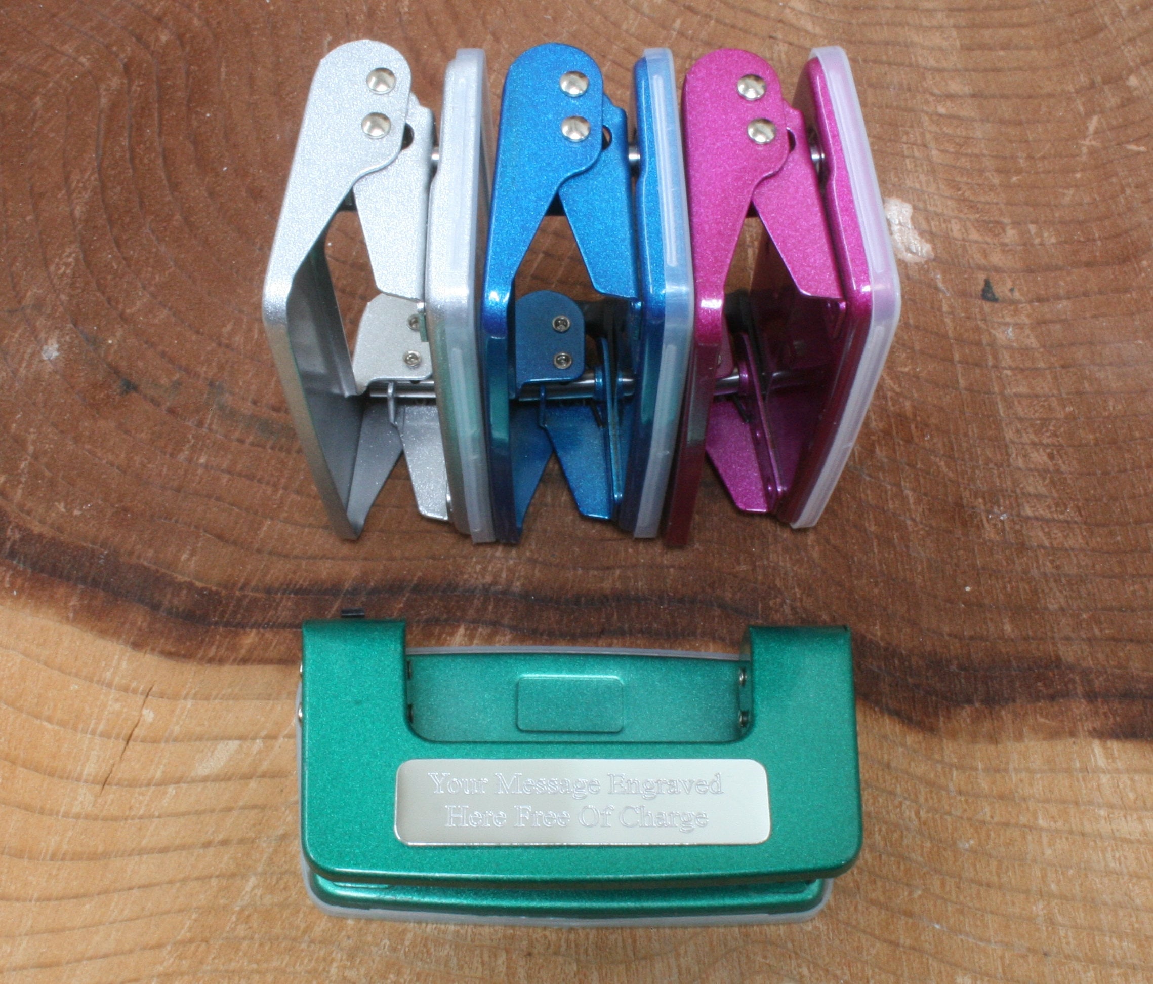 custom hole punch cards