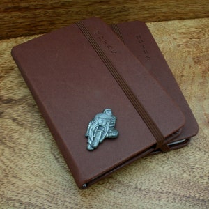 Racing Cars and Motorbikes Pair Of A5 or A6 Notebooks Black, Brown, Grey Or Blue Motorsport GP Father&#39;s Day Gift