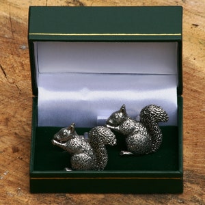 Squirrel Notepad & Credit Card Holder Gift Stainless Steel FREE ENGRAVING 