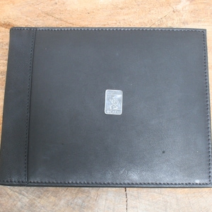 Tarotkaarten uitgeschakeld Blauw badgehouder Portemonnee en timersleuf Zwart leren hoesje Death Lovers Zon Vaderdag Vaderdagcadeau db