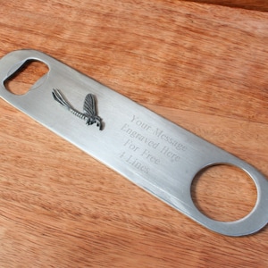 Insects & Bugs Bottle Opener Stainless Steel Bar Tool Waiters Friend Personalised Free Engraving Ladybird Dragonfly Father&#39;s Day Gift bb