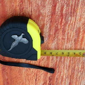 Game Birds Tape Measure 5m x 19mm Metric & Imperial Home Garage Essential Building Pheasant Partridge Father&#39;s Day Gift tme