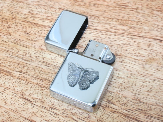 Lighter I Love my Butterfly Garden CHROME Lighter I Love my Butterfly Garden CHROME