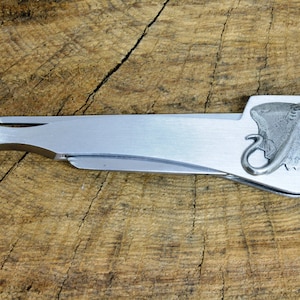 Stingray Smokers Pipe Tamper Tool with Bowl Scraper Personalised with your Initials Engraved Smokers Father&#39;s Day Gift Present 353 pt