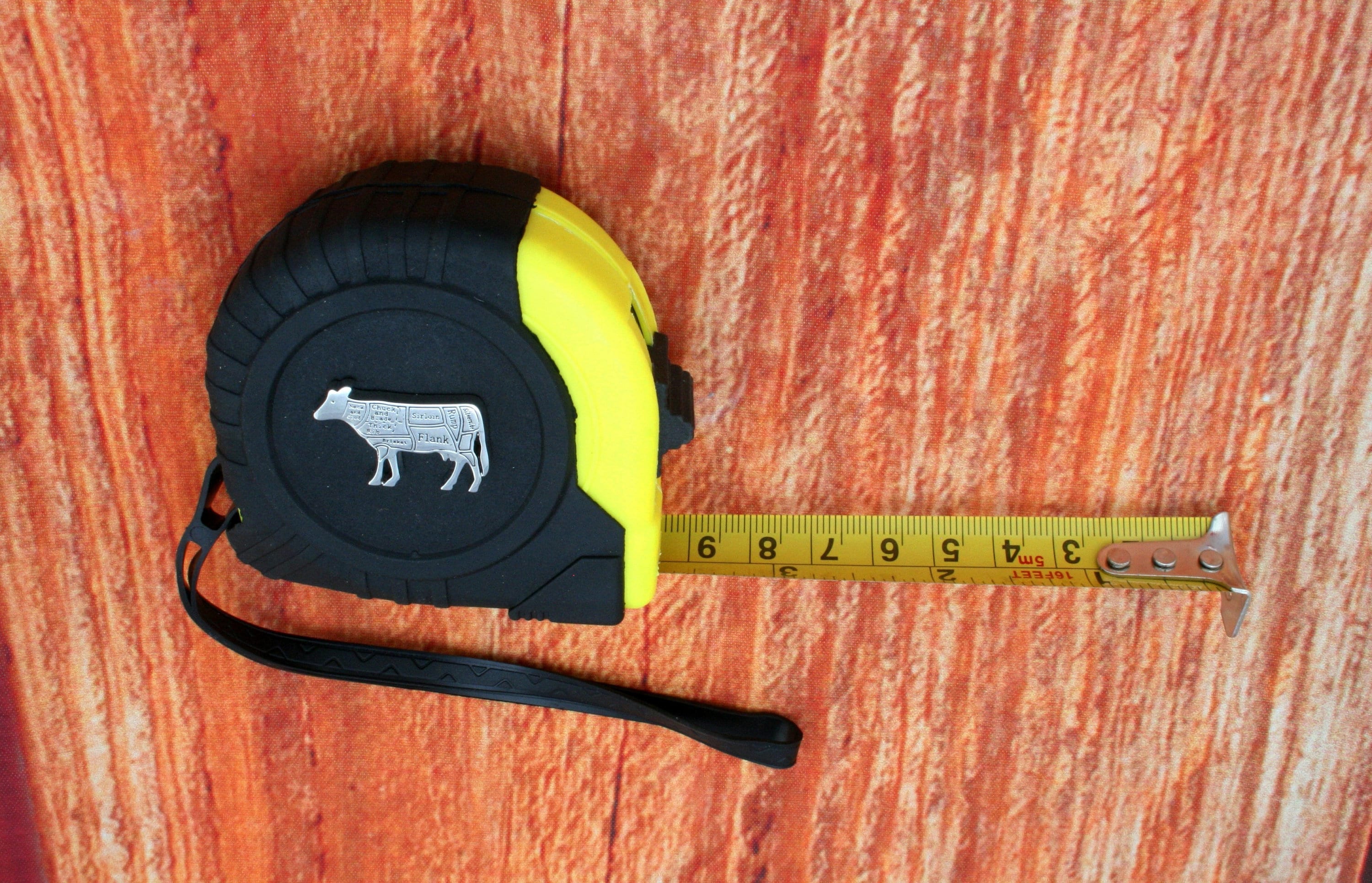 Butchers Animals Tape Measure 5m x 19mm Metric & Imperial Home Garage Essential Building Cow Pig Sheep Father's Day Gift tme