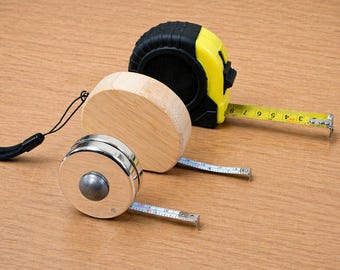 Sports Balls Wooden, Metal & Classic Tape Measures, Builders Tool Set, Workshop Football Golf Snooker Gift