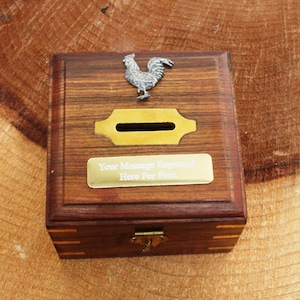 Tirelire poulet avec gravure personnalisée gratuite pour la fête des pères 71 Mo