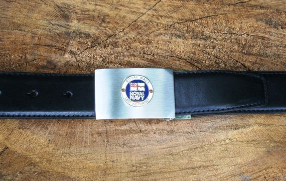 Partridge Brace Belt Buckle and Leather Belt in Gift Tin Ideal Shooting Present