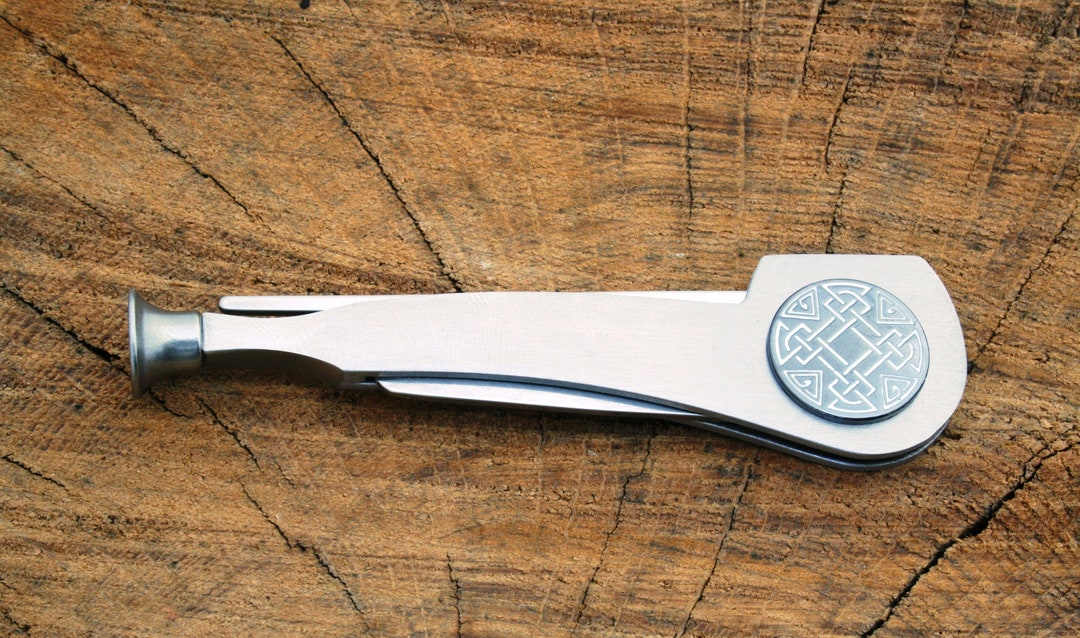 Celtic Knot Smokers Pipe Tamper Tool With Bowl Scraper Etsy