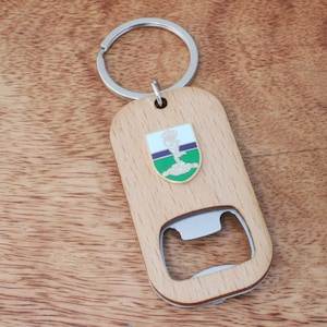 British Military Regiments Keyring Bottle Opener Wooden Stainless Steel Key Chain Signals Gurkha Military Father's Day Gift kb