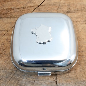 Country Outlines Flip Up Alarm Clock Portable Quartz Movement Britian France USA Father&#39;s Day Gift ac