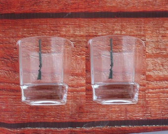 Shotguns and Rifles Whisky Tumblers Pair Of Crystal Glasses Birthday Gift Boxed Shooting Birthday Gift ts