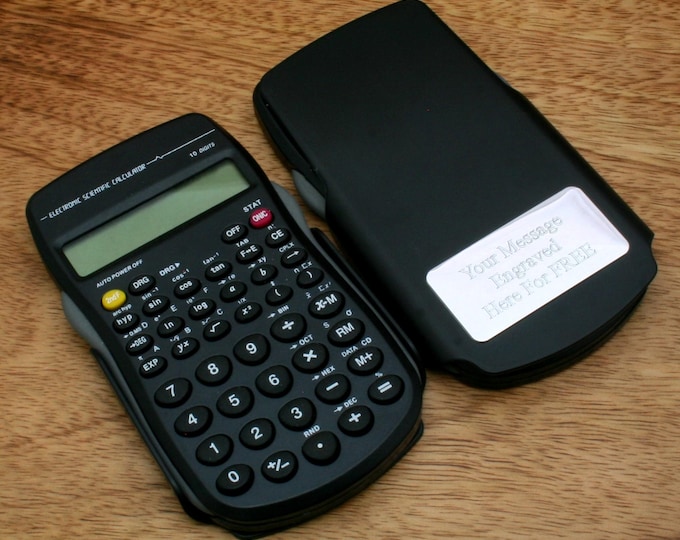 Personalised Scientific Calculator Perfect Maths Gift ct