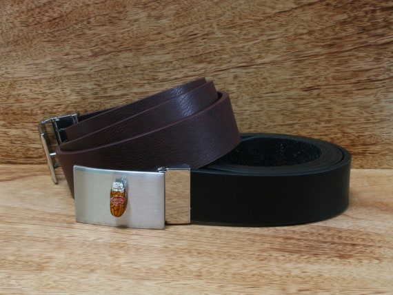 Ceinture Porte-bière En Cuir - Cadeau Homme Fête Des Pères - Voyage Et Outdoor
