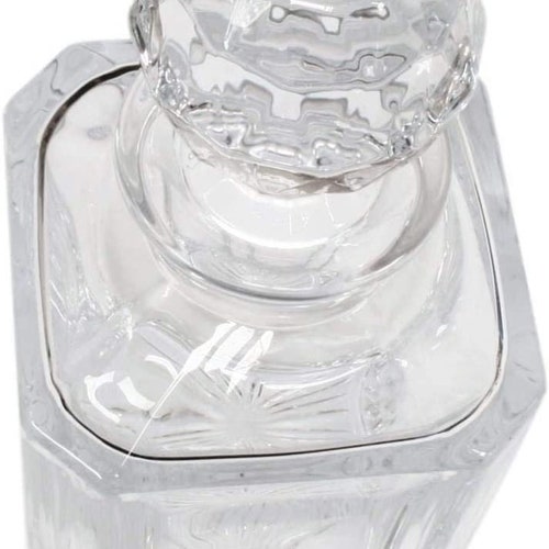 Corkscrew shops Cut Crystal Glass Decanter & Golf Ball Style Stopper 573