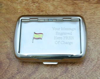afrikander tobacco tin Antique Afrikander Shag Tobacco Tin: Hinged Graphic Tin, 1930s