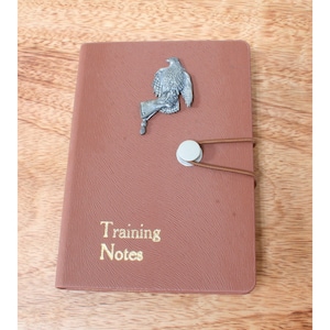 Falconry Training Notes Jotter Notebook Lined Notepad Student Exam Book 468 tn