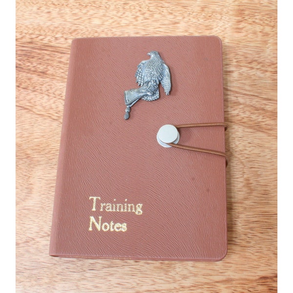 Falconry Training Notes Jotter Notebook Lined Notepad Student Exam Book 468 tn