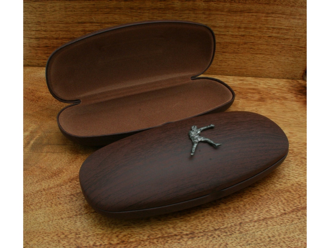 Martial Arts Glasses Case Wood Effect Hard Case Portable Free Etsy