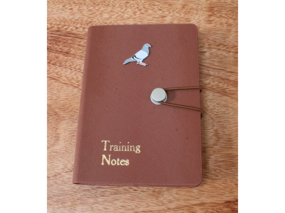 Racing Pigeon Training Notes Jotter Notebook Lined Notepad Student Exam