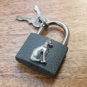 Cadenas égyptiens amour cadenas anniversaire de mariage couple pont cadenas de l&#39;unité gravure gratuite personnalisée oeil de chat pharaon cadeau fête des pères pl
