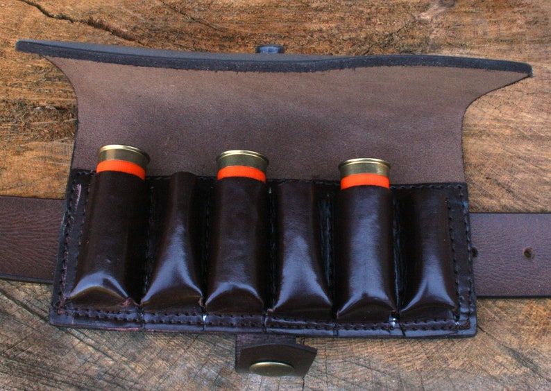 Pheasant Shotgun Choke Or Cartridge Brown Leather Case Game Etsy