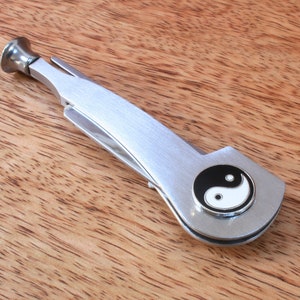Religious Symbols Smokers Pipe Tamper Tool with Bowl Scraper Smokers Christian Star Fish Father's Day Gift pt