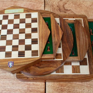 Royal Engineers Regiments Chess Set Square, Octagonal or Round Magnetic Board With Chess Pieces Personalised Free Engraving Military Gift ce