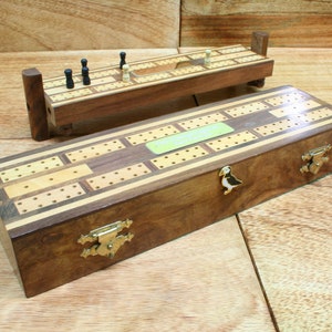 Planche de cribbage d'oiseaux britanniques en bois, deux tailles, ligue de berceau personnalisée, gravure gratuite, hirondelle, hibou des clochers, cadeau fête des pères, cw