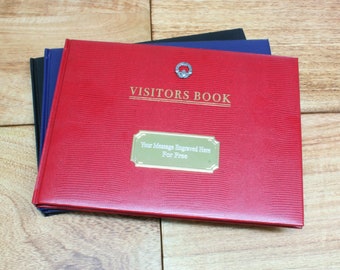 Irische Icons Besucherbuch Firma Check In Buch Parkbuch Gästebuch Personalisiert Frei Gravur Kleeblatt Harfe Keltisch Jockey Geschenk vb